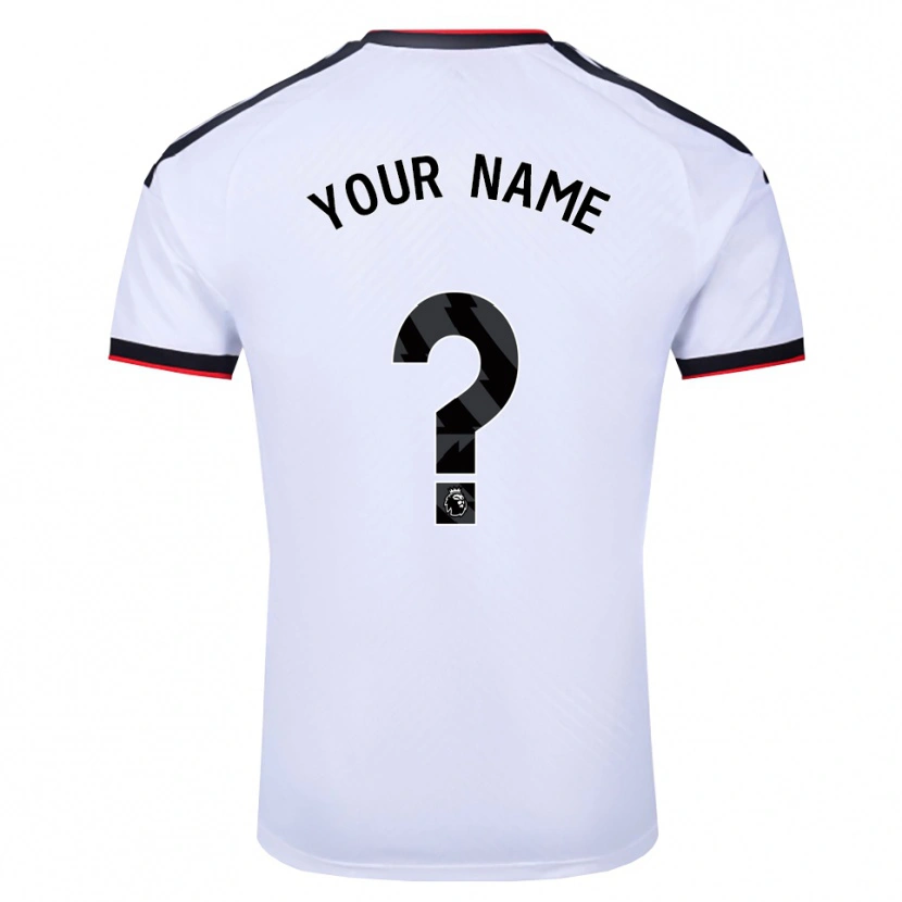 Danxen Kinderen Uw Naam #0 Wit Zwart Rood Thuisshirt Thuistenue 2026/27 T-Shirt België