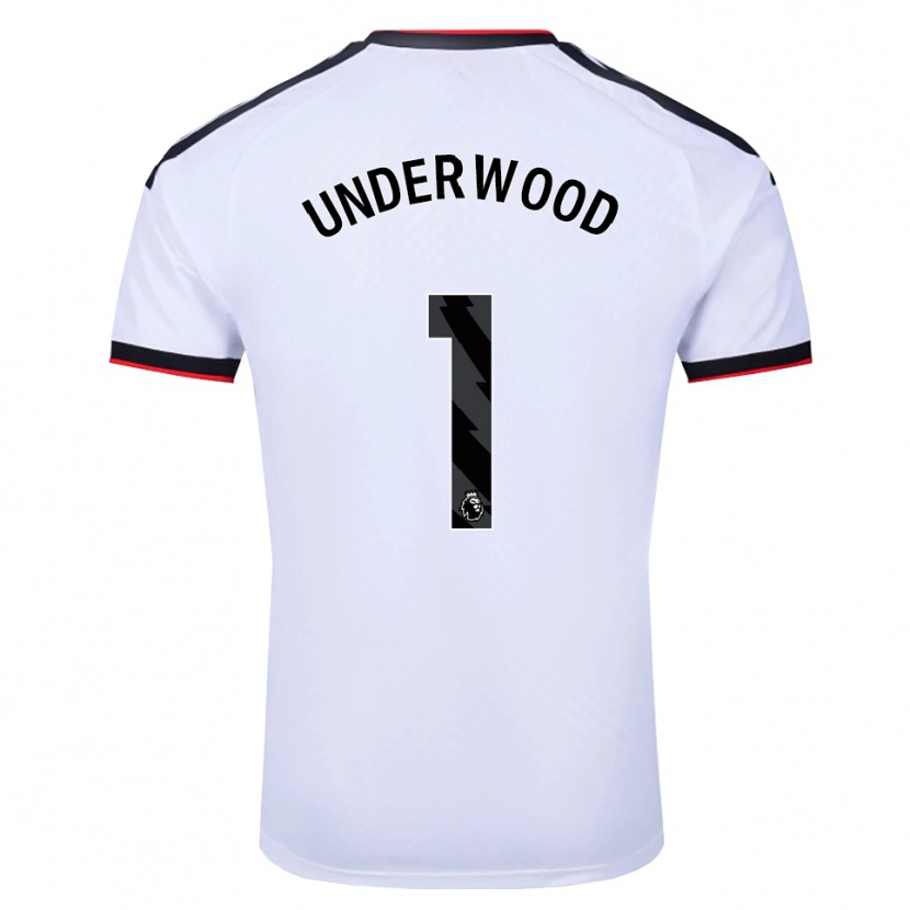 Danxen Kinderen Marco Underwood #1 Wit Zwart Rood Thuisshirt Thuistenue 2026/27 T-Shirt België