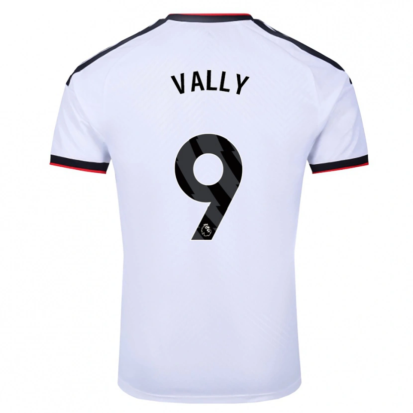 Danxen Kinderen Khai Vally #9 Wit Zwart Rood Thuisshirt Thuistenue 2026/27 T-Shirt België