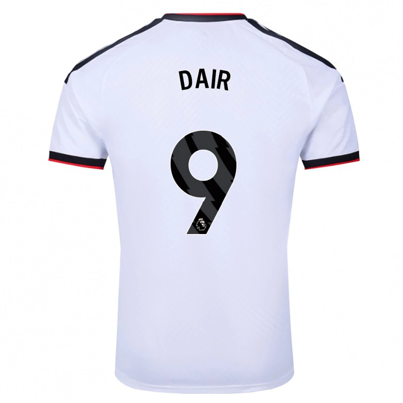 Danxen Kinderen Brodie Dair #9 Wit Zwart Rood Thuisshirt Thuistenue 2026/27 T-Shirt België