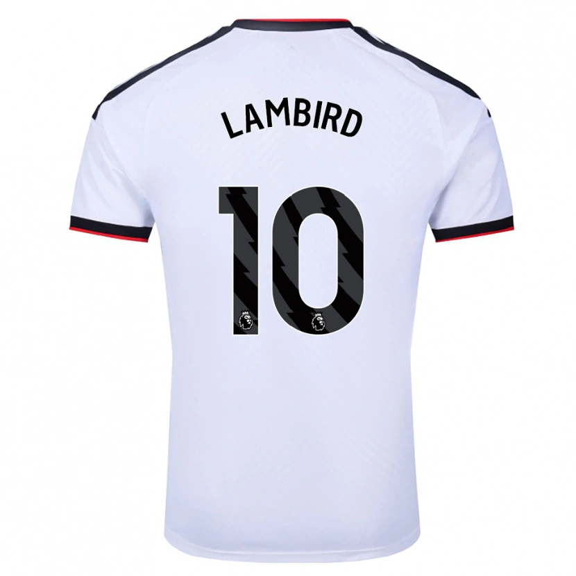 Danxen Kinderen Lilly Lambird #10 Wit Zwart Rood Thuisshirt Thuistenue 2026/27 T-Shirt België