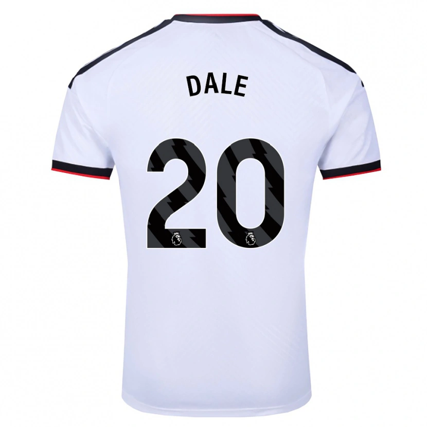 Danxen Kinderen Olivia Dale #20 Wit Zwart Rood Thuisshirt Thuistenue 2026/27 T-Shirt België