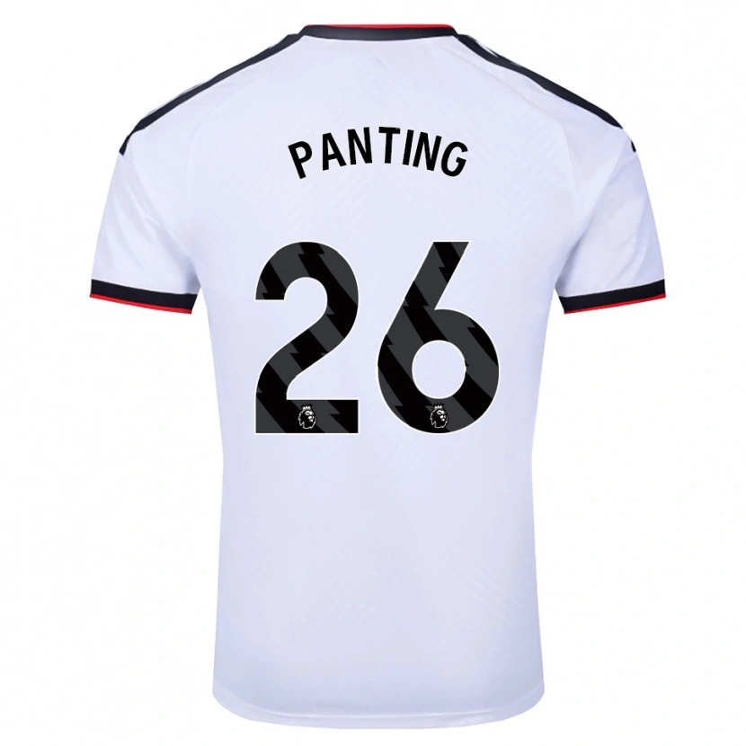 Danxen Kinderen Rachel Panting #26 Wit Zwart Rood Thuisshirt Thuistenue 2026/27 T-Shirt België
