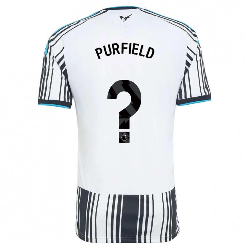 Danxen Kinderen Jemma Purfield #0 Hemelsblauw Zwart Wit Thuisshirt Thuistenue 2026/27 T-Shirt België