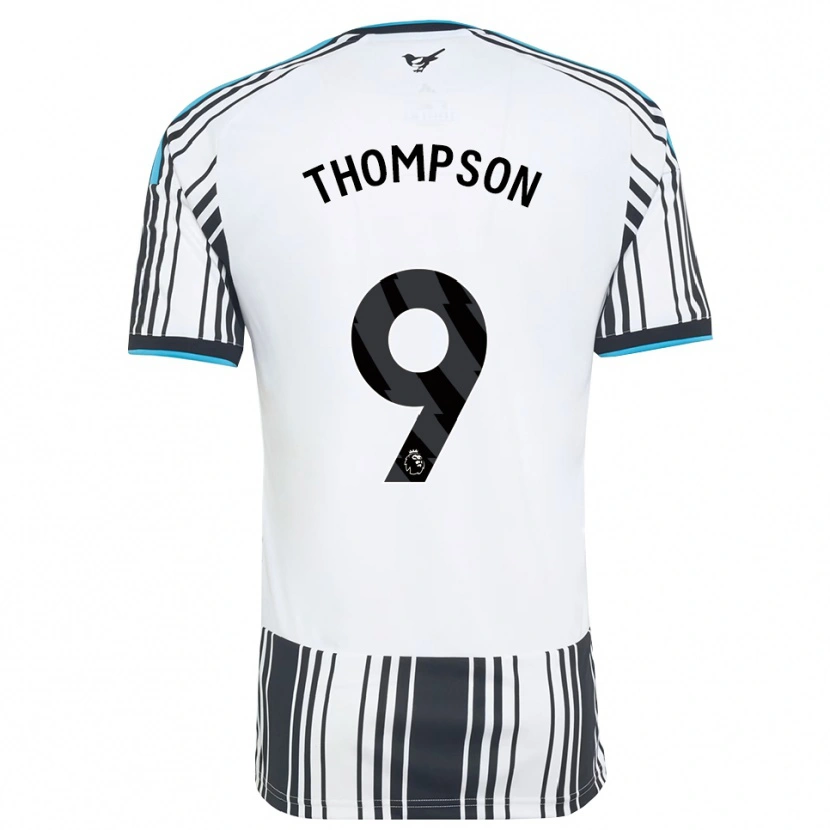 Danxen Kinderen Kyran Thompson #9 Hemelsblauw Zwart Wit Thuisshirt Thuistenue 2026/27 T-Shirt België