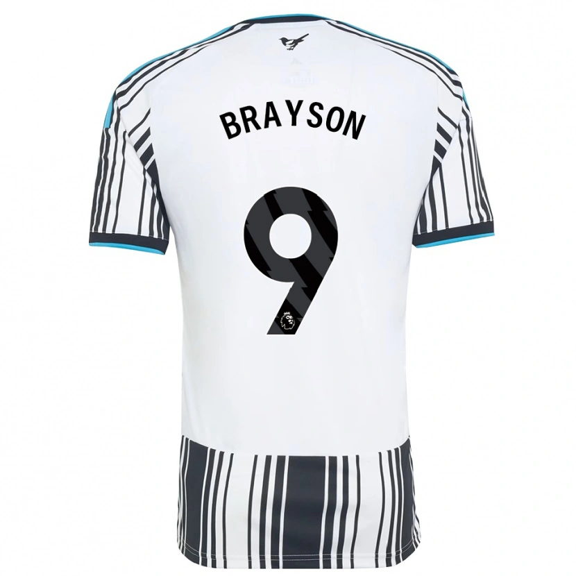 Danxen Kinderen Joe Brayson #9 Hemelsblauw Zwart Wit Thuisshirt Thuistenue 2026/27 T-Shirt België