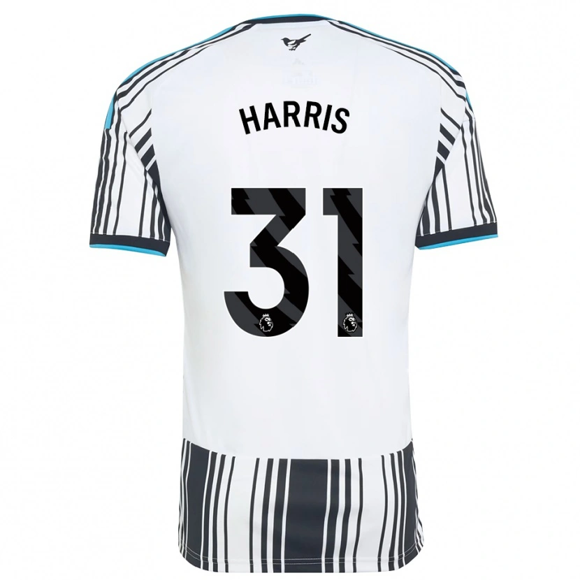 Danxen Kinderen Aidan Harris #31 Hemelsblauw Zwart Wit Thuisshirt Thuistenue 2026/27 T-Shirt België