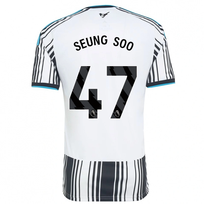 Danxen Kinderen Seung-Soo Park #47 Hemelsblauw Zwart Wit Thuisshirt Thuistenue 2026/27 T-Shirt België