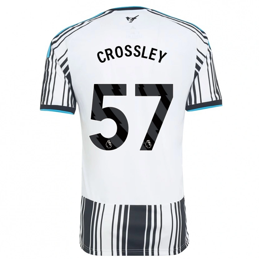 Danxen Kinderen Kyle Crossley #57 Hemelsblauw Zwart Wit Thuisshirt Thuistenue 2026/27 T-Shirt België