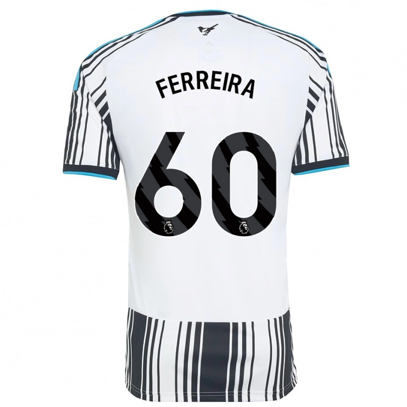 Danxen Kinderen Matheos Ferreira #60 Hemelsblauw Zwart Wit Thuisshirt Thuistenue 2026/27 T-Shirt België
