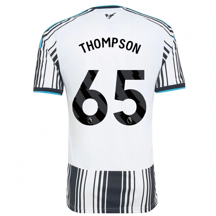 Danxen Kinderen Ciaran Thompson #65 Hemelsblauw Zwart Wit Thuisshirt Thuistenue 2026/27 T-Shirt België