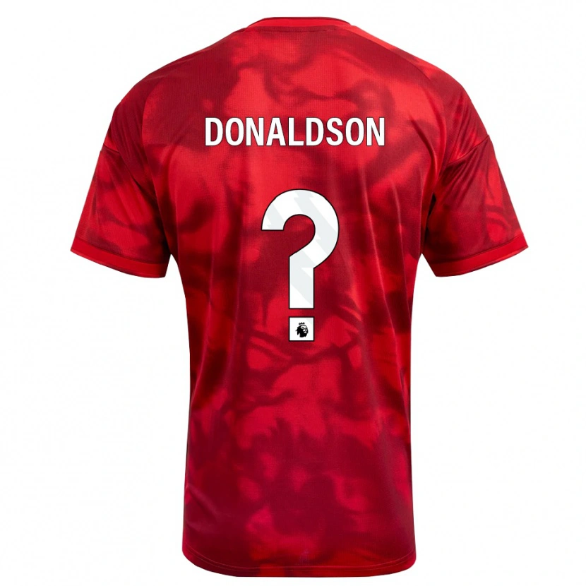 Danxen Kinderen Mason Donaldson #0 Krimson Wit Thuisshirt Thuistenue 2026/27 T-Shirt België