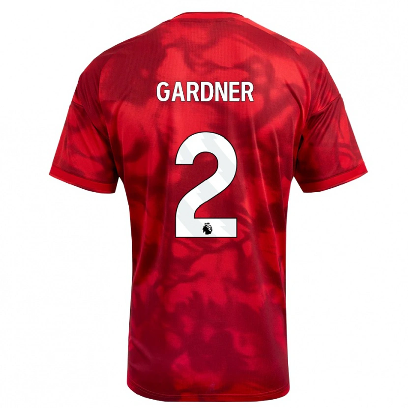 Danxen Kinderen Daniel Gardner #2 Krimson Wit Thuisshirt Thuistenue 2026/27 T-Shirt België