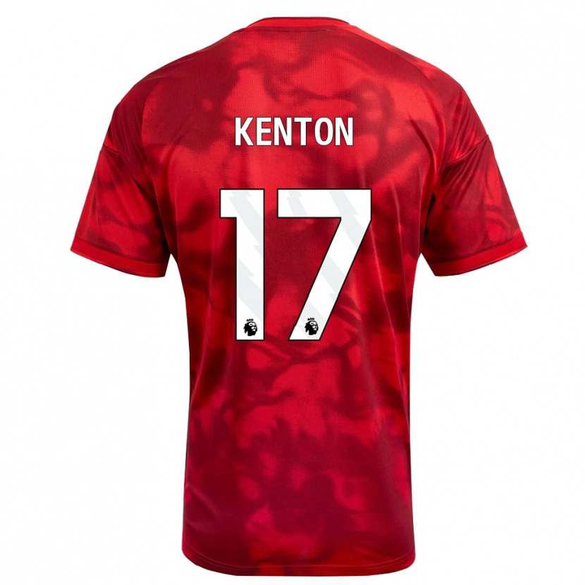 Danxen Kinderen Kamai Kenton #17 Krimson Wit Thuisshirt Thuistenue 2026/27 T-Shirt België