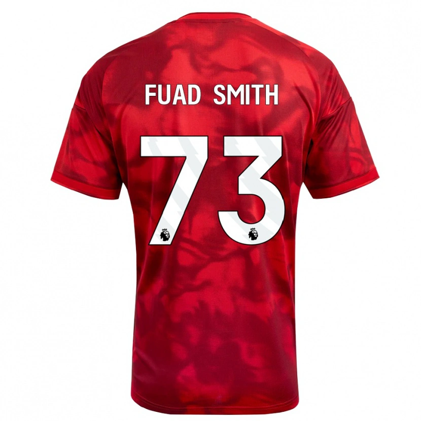 Danxen Kinderen Fuad Smith #73 Krimson Wit Thuisshirt Thuistenue 2026/27 T-Shirt België