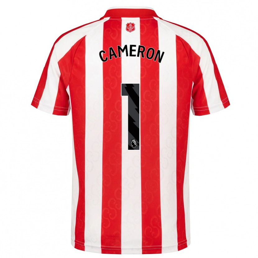 Danxen Kinderen Dan Cameron #1 Rood Wit Zwart Thuisshirt Thuistenue 2026/27 T-Shirt België