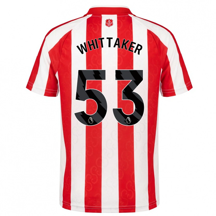 Danxen Kinderen Jack Whittaker #53 Rood Wit Zwart Thuisshirt Thuistenue 2026/27 T-Shirt België