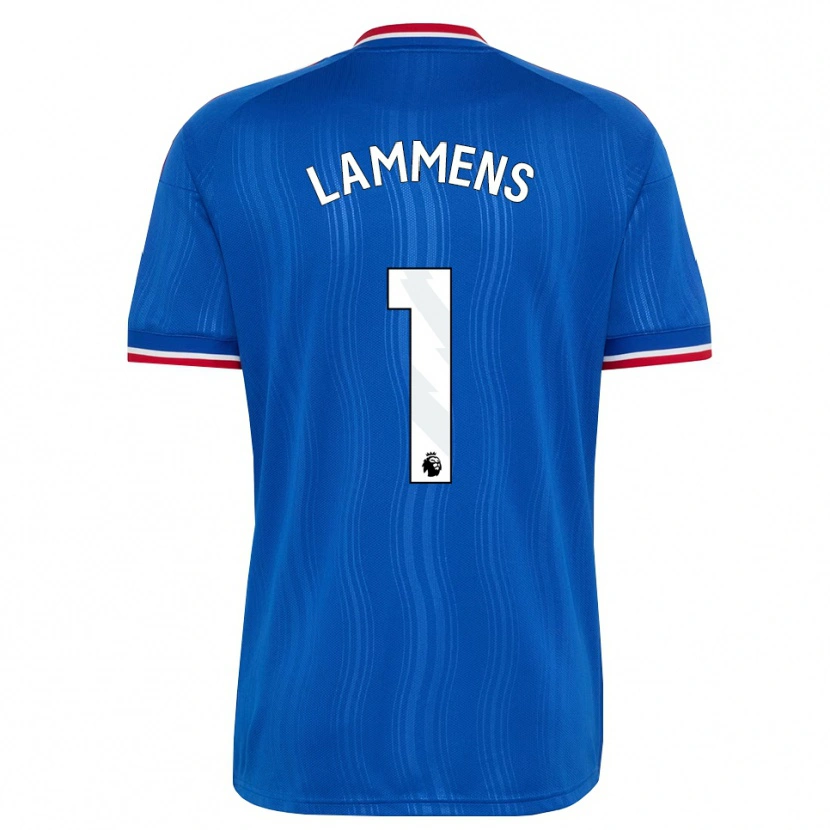 Danxen Kinderen Senne Lammens #1 Blauw Wit Rood Uitshirt Uittenue 2026/27 T-Shirt België