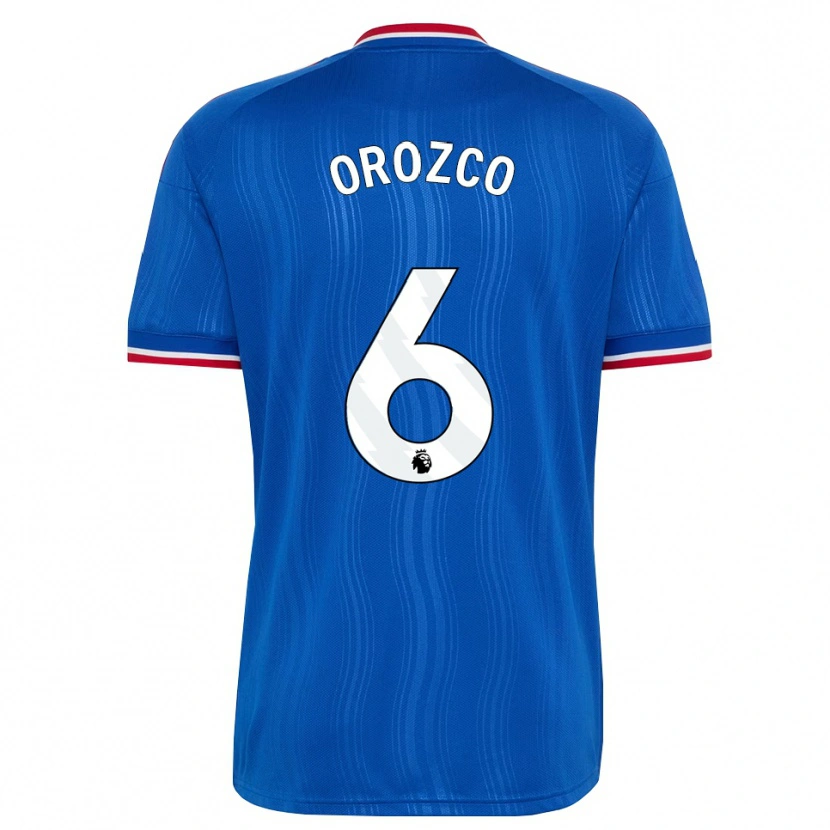 Danxen Kinderen Cristian Orozco #6 Blauw Wit Rood Uitshirt Uittenue 2026/27 T-Shirt België