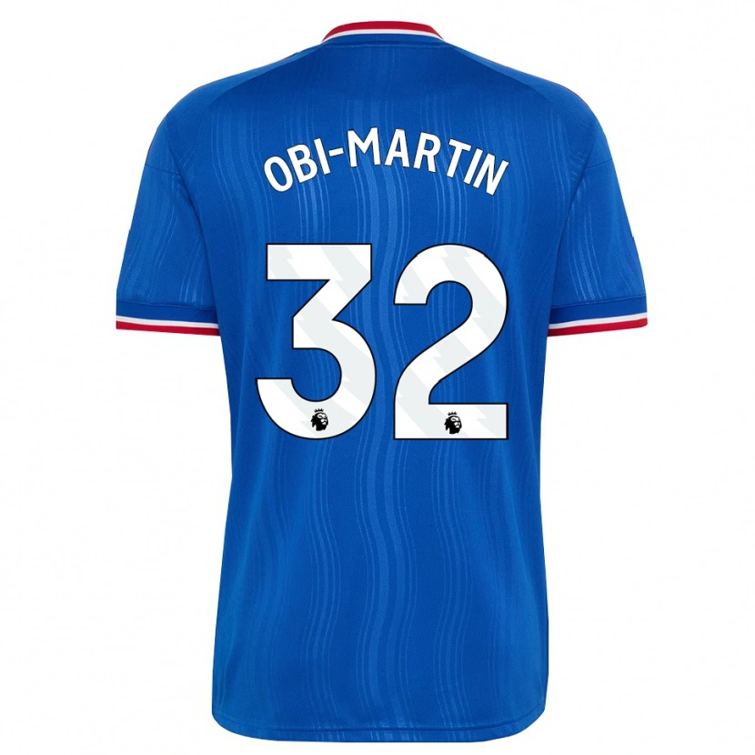 Danxen Kinderen Chido Obi #32 Blauw Wit Rood Uitshirt Uittenue 2026/27 T-Shirt België