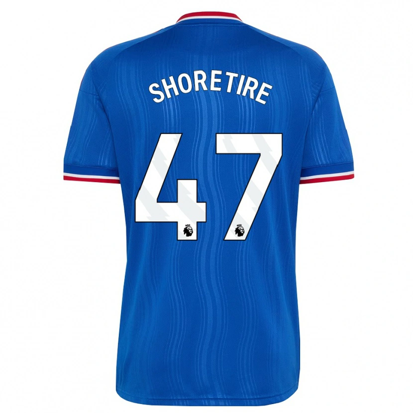 Danxen Kinderen Shola Shoretire #47 Blauw Wit Rood Uitshirt Uittenue 2026/27 T-Shirt België