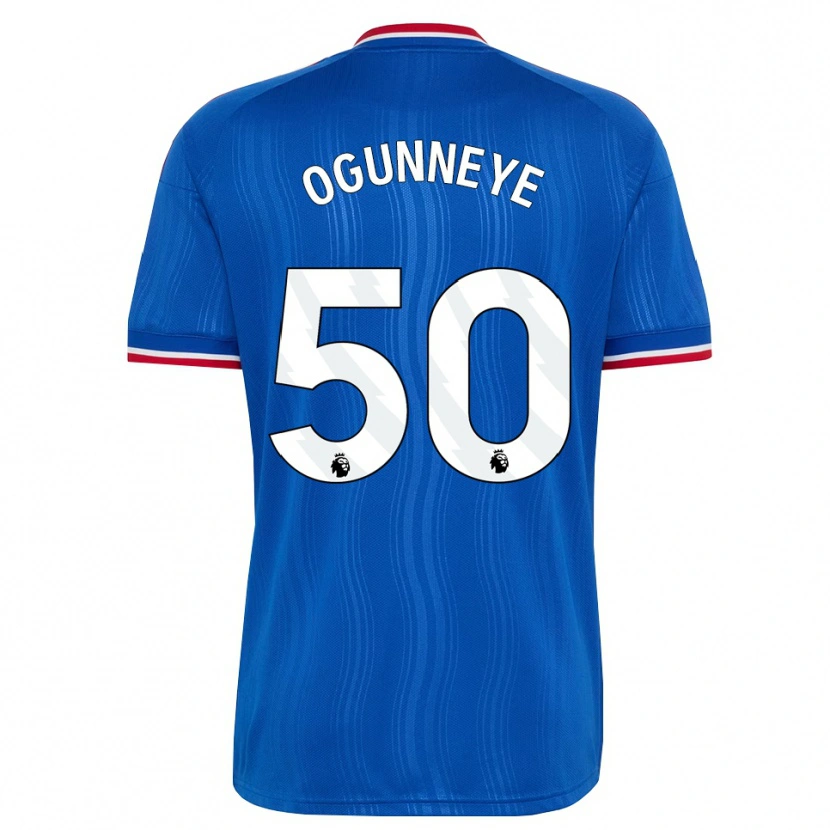Danxen Kinderen Habeeb Ogunneye #50 Blauw Wit Rood Uitshirt Uittenue 2026/27 T-Shirt België