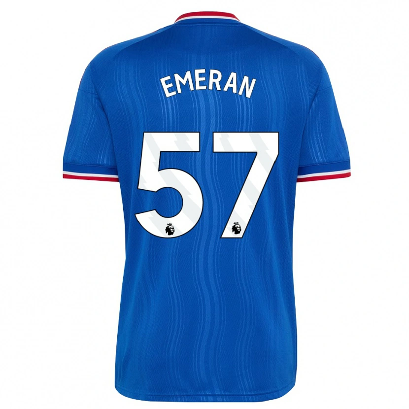 Danxen Kinderen Noam Emeran #57 Blauw Wit Rood Uitshirt Uittenue 2026/27 T-Shirt België