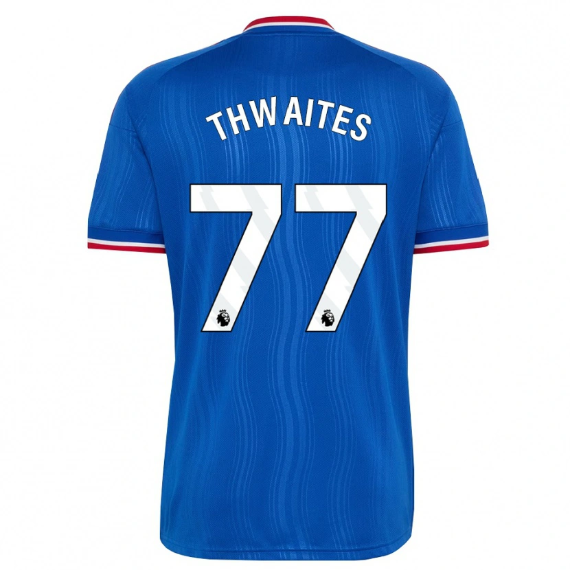 Danxen Kinderen Jim Thwaites #77 Blauw Wit Rood Uitshirt Uittenue 2026/27 T-Shirt België