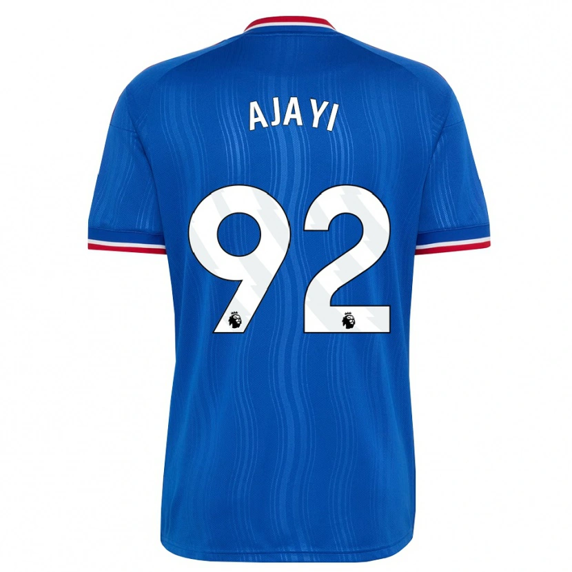 Danxen Kinderen Noah Ajayi #92 Blauw Wit Rood Uitshirt Uittenue 2026/27 T-Shirt België