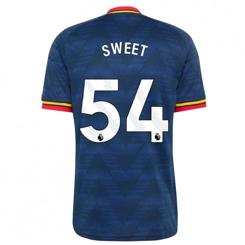 Danxen Kinderen Will Sweet #54 Middernachtblauw Geel Rood Uitshirt Uittenue 2026/27 T-Shirt België