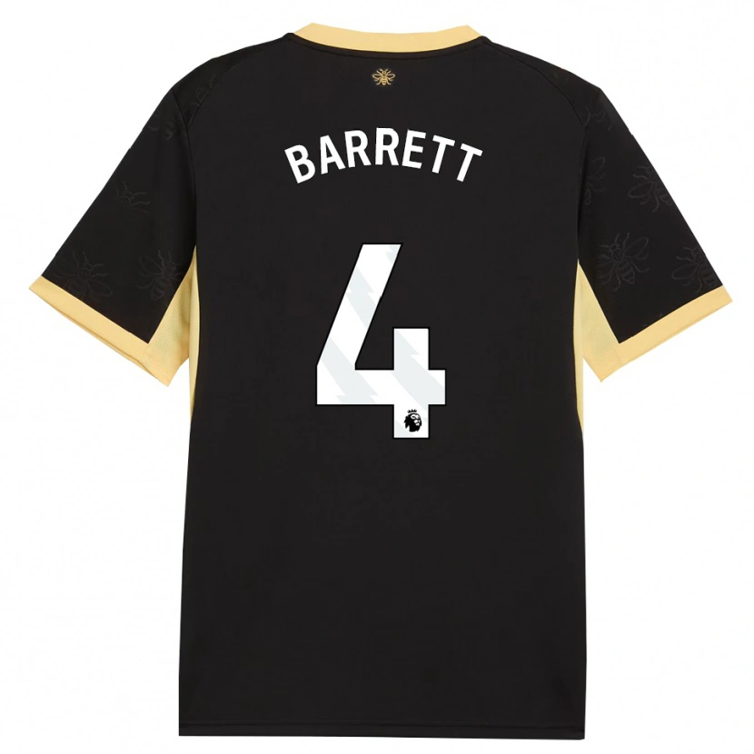 Danxen Kinderen Marlow Barrett #4 Zwart Geel Uitshirt Uittenue 2026/27 T-Shirt België