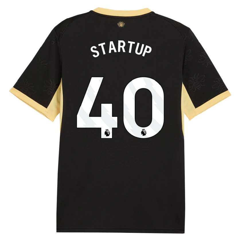 Danxen Kinderen Katie Startup #40 Zwart Geel Uitshirt Uittenue 2026/27 T-Shirt België