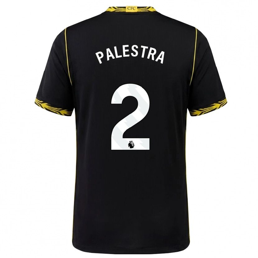 Danxen Kinderen Marco Palestra #2 Zwart Geel Uitshirt Uittenue 2026/27 T-Shirt België