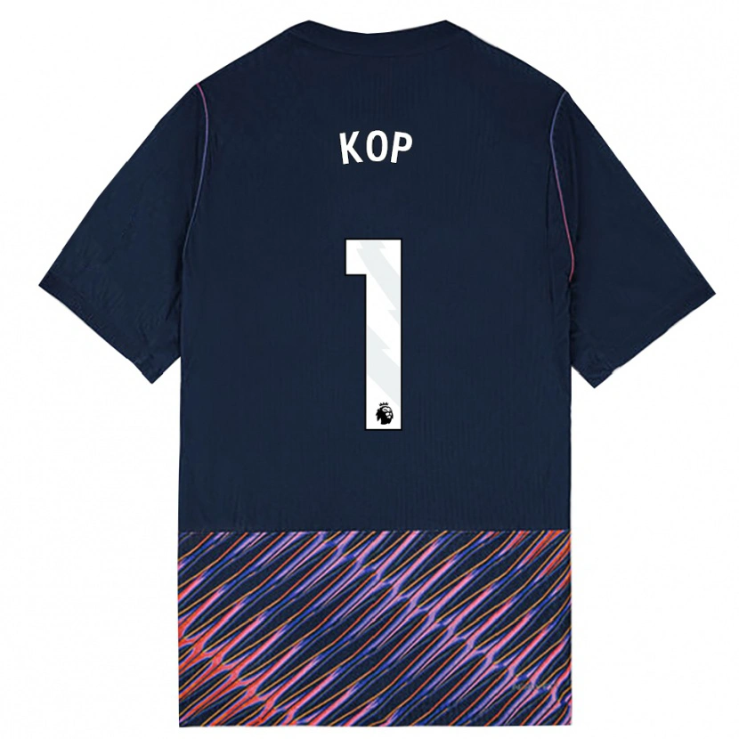 Danxen Kinderen Lize Kop #1 Koninklijk Blauw Wit Uitshirt Uittenue 2026/27 T-Shirt België