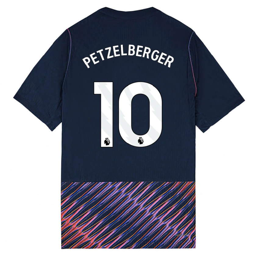 Danxen Kinderen Ramona Petzelberger #10 Koninklijk Blauw Wit Uitshirt Uittenue 2026/27 T-Shirt België