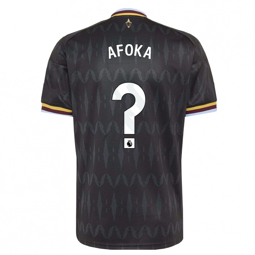 Danxen Kinderen Chisom Afoka #0 Korenbloemblauw Zwart Geel Uitshirt Uittenue 2026/27 T-Shirt België