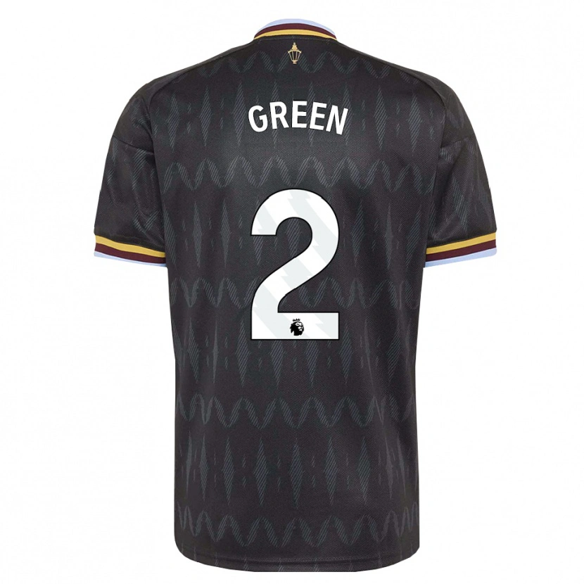 Danxen Kinderen Jacob Green #2 Korenbloemblauw Zwart Geel Uitshirt Uittenue 2026/27 T-Shirt België