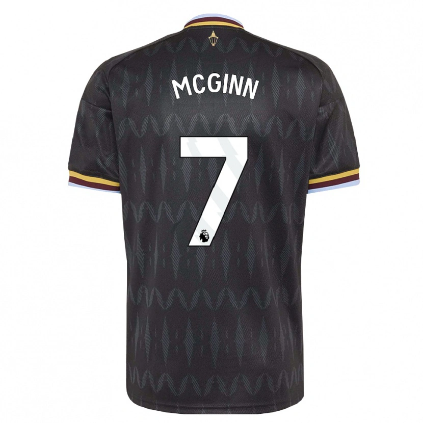 Danxen Kinderen John Mcginn #7 Korenbloemblauw Zwart Geel Uitshirt Uittenue 2026/27 T-Shirt België