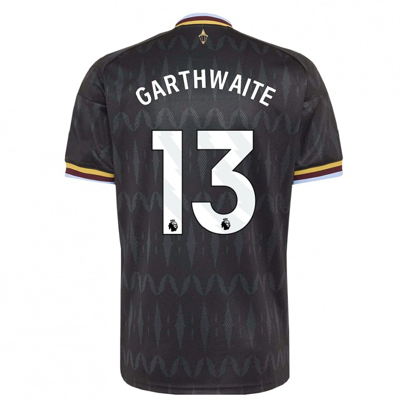 Danxen Kinderen Jayden Garthwaite #13 Korenbloemblauw Zwart Geel Uitshirt Uittenue 2026/27 T-Shirt België