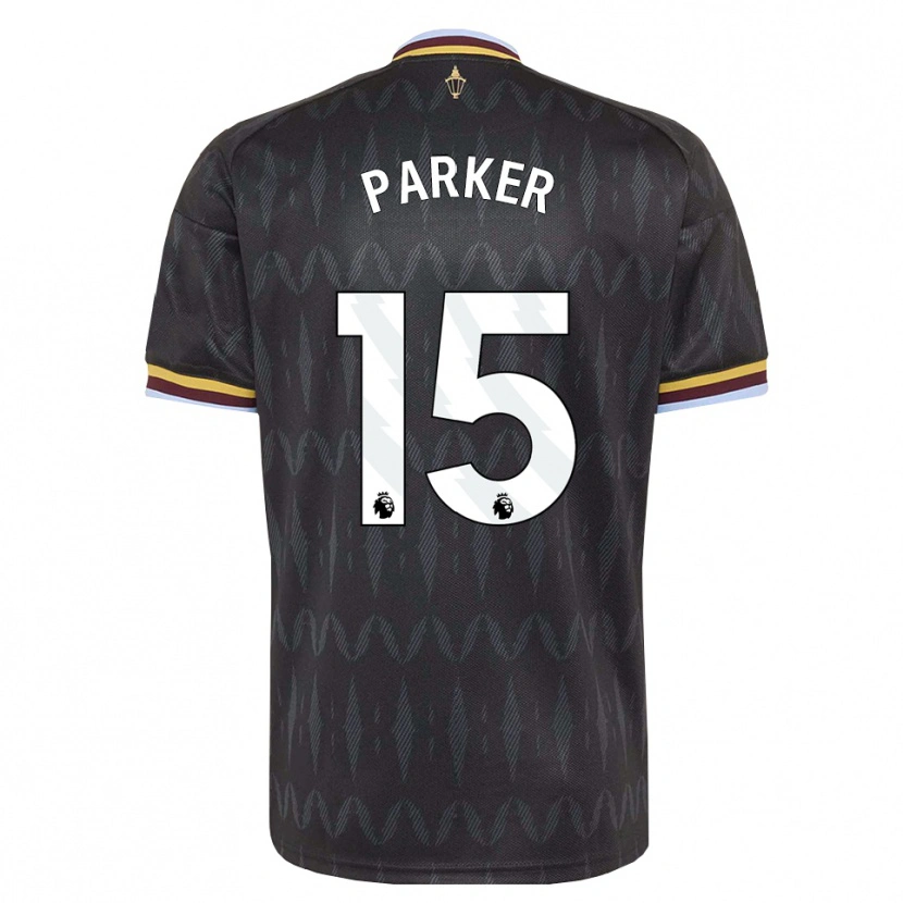 Danxen Kinderen Lucy Parker #15 Korenbloemblauw Zwart Geel Uitshirt Uittenue 2026/27 T-Shirt België