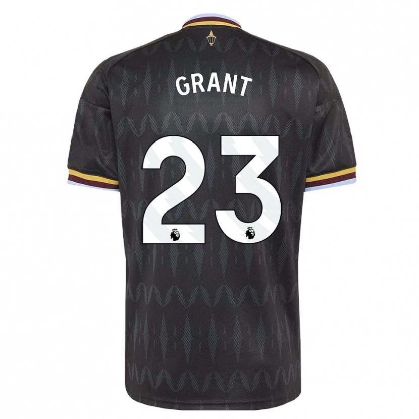 Danxen Kinderen Chasity Grant #23 Korenbloemblauw Zwart Geel Uitshirt Uittenue 2026/27 T-Shirt België
