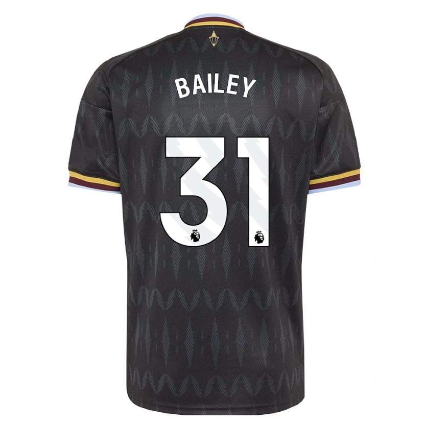 Danxen Kinderen Leon Bailey #31 Korenbloemblauw Zwart Geel Uitshirt Uittenue 2026/27 T-Shirt België