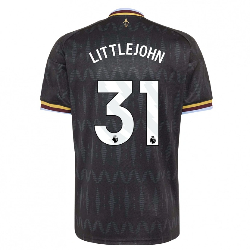 Danxen Kinderen Ruesha Littlejohn #31 Korenbloemblauw Zwart Geel Uitshirt Uittenue 2026/27 T-Shirt België