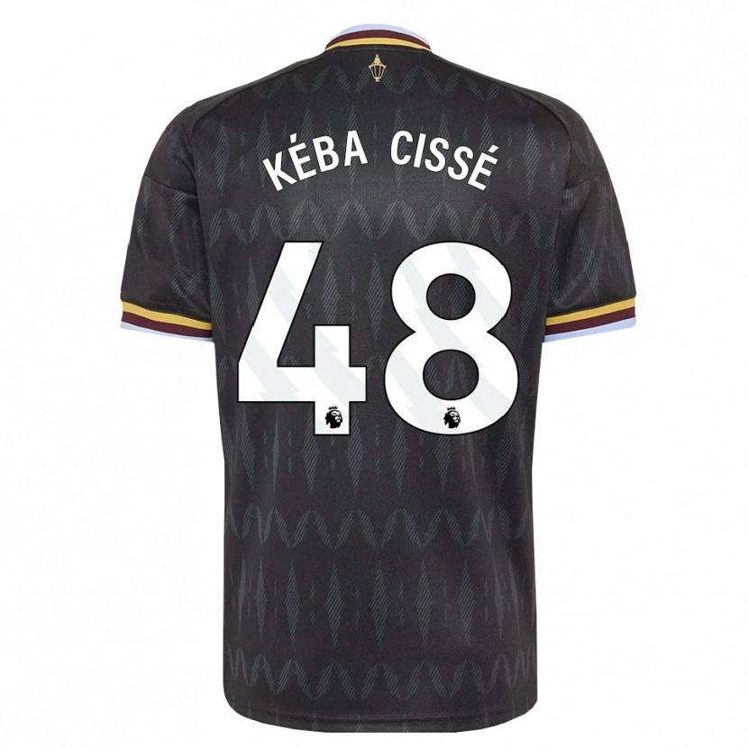 Danxen Kinderen Modou Kéba Cissé #48 Korenbloemblauw Zwart Geel Uitshirt Uittenue 2026/27 T-Shirt België