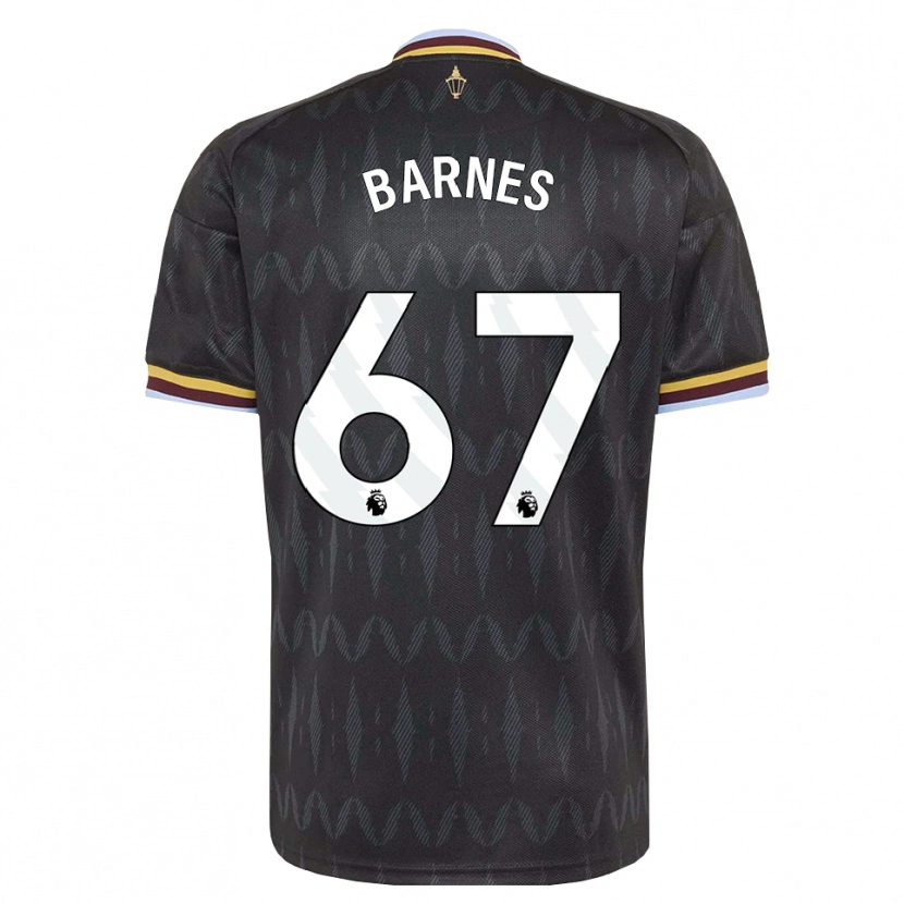 Danxen Kinderen Mikell Barnes #67 Korenbloemblauw Zwart Geel Uitshirt Uittenue 2026/27 T-Shirt België