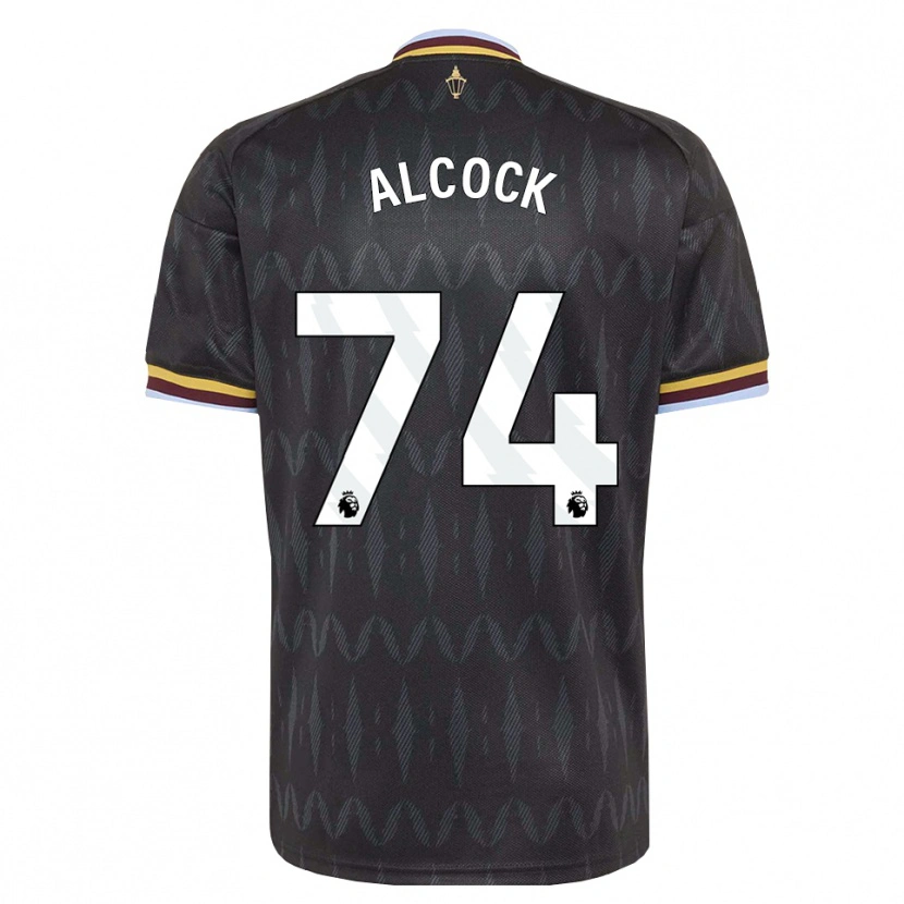 Danxen Kinderen Todd Alcock #74 Korenbloemblauw Zwart Geel Uitshirt Uittenue 2026/27 T-Shirt België