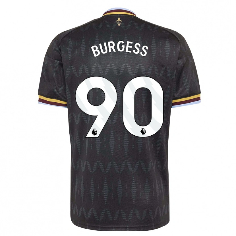 Danxen Kinderen Woody Burgess #90 Korenbloemblauw Zwart Geel Uitshirt Uittenue 2026/27 T-Shirt België