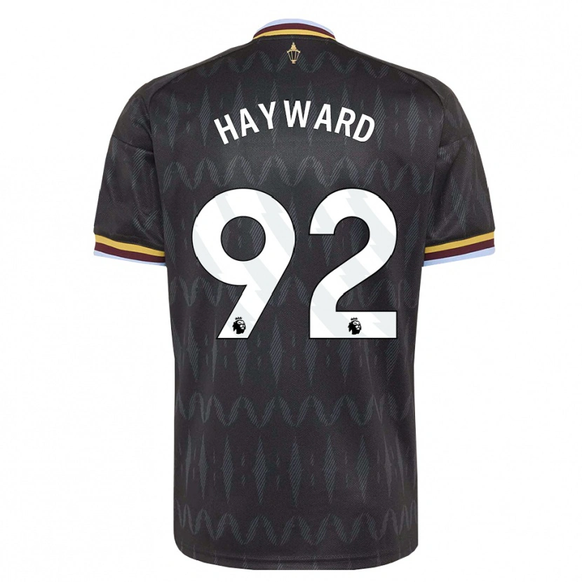 Danxen Kinderen Vinnie Hayward #92 Korenbloemblauw Zwart Geel Uitshirt Uittenue 2026/27 T-Shirt België