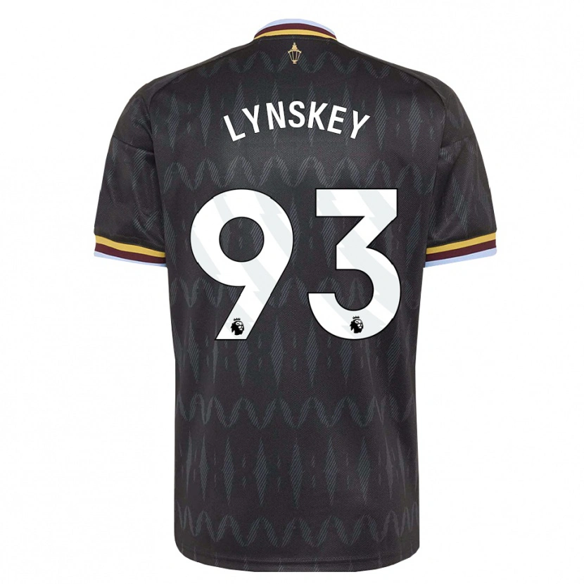 Danxen Kinderen Alfie Lynskey #93 Korenbloemblauw Zwart Geel Uitshirt Uittenue 2026/27 T-Shirt België