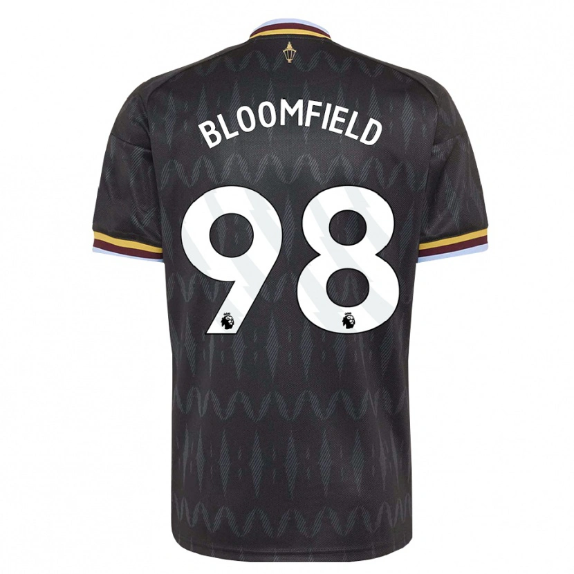 Danxen Kinderen Teddie Bloomfield #98 Korenbloemblauw Zwart Geel Uitshirt Uittenue 2026/27 T-Shirt België